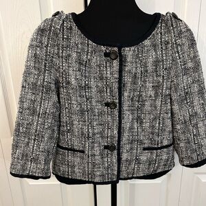 Talbots Tweed Short Blazer